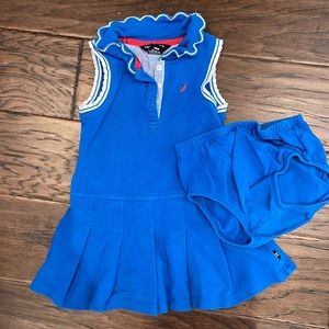 Nautica polo dress with bloomers